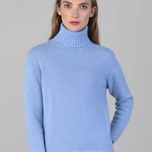 Amelia Cashmere Roll Collar