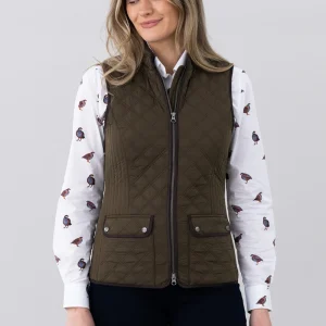 Ladies Quilted Gilet