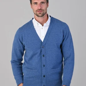 Rob 2 Ply Lambswool Cardigan