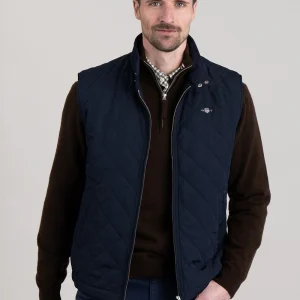 Quilted Windcheater Vest