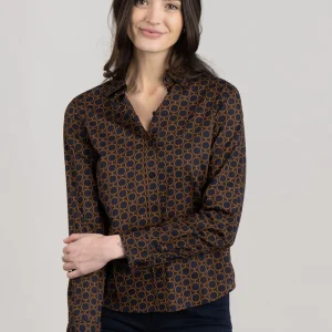 Geometric Voile Shirt