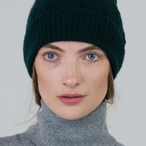 Cashmere Cable Hat