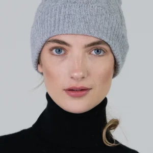 Cashmere Cable Hat