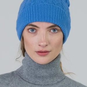 Cashmere Cable Hat