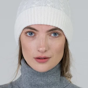 Cashmere Cable Hat