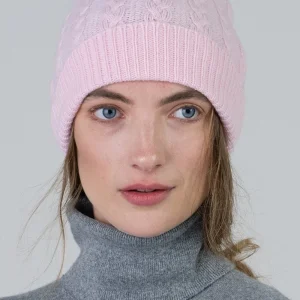 Cashmere Cable Hat