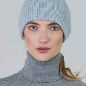Cashmere Cable Hat