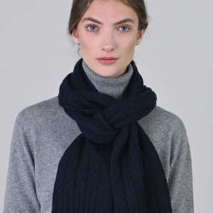 Cashmere Cable Scarf