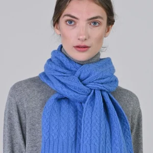 Cashmere Cable Scarf