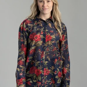 Rose Cotton Silk Blouse