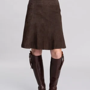 Babette Suede Skirt