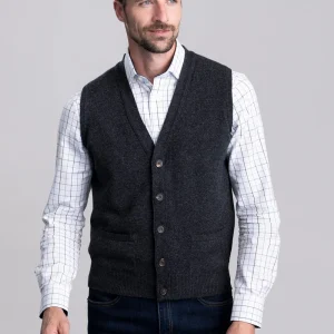 Lambswool 2 Ply Waistcoat