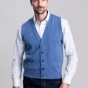 Lambswool 2 Ply Waistcoat
