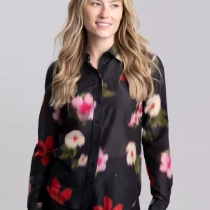Floral Cotton Silk Shirt