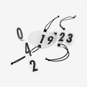 Gros numéro de course