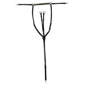 Collier de chasse en cuir matelassé