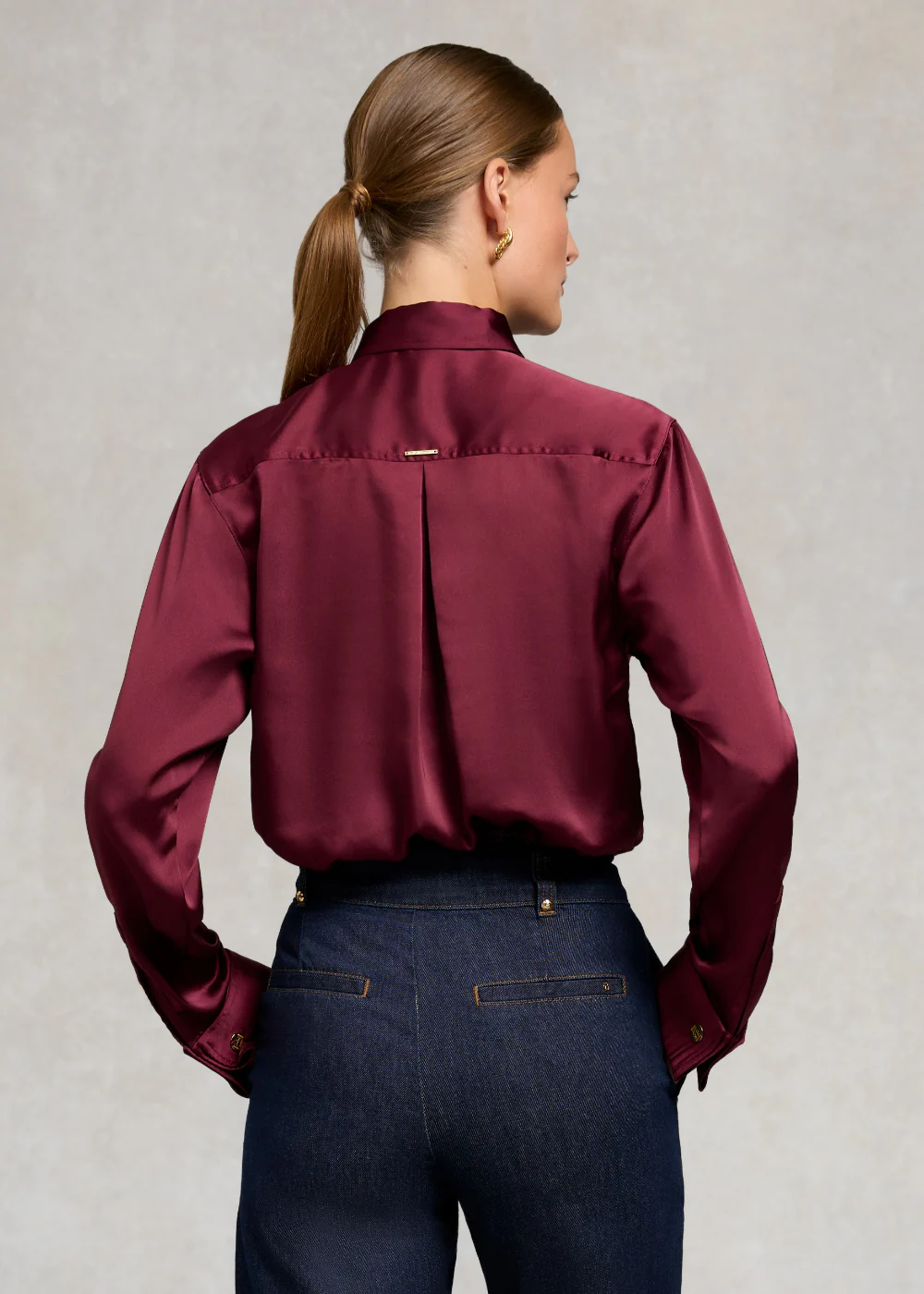 Georgina Satin Shirt – Image 4