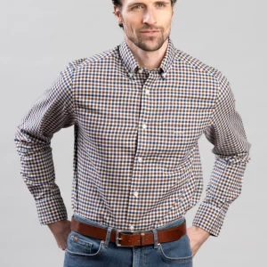 Regular Twill Gingham Shirt