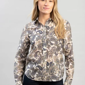 Paisley Cotton Silk Shirt