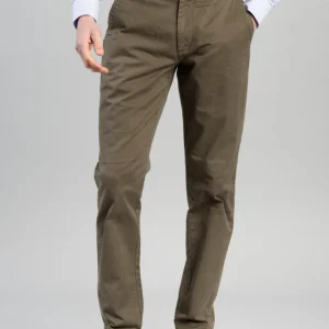 Washed  Stretch Twill Trousers