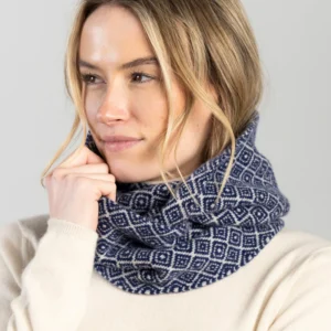 Argyle Lambswool Snood