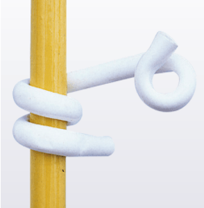 Isolateur queue de cochon pour piquet fer