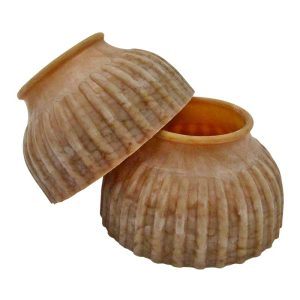 Cloches striées gomme