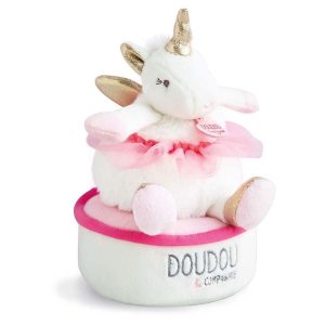Boite à musique Lucie la licorne Doudou et compagnie