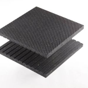 Plaque caoutchouc « King Dalle »