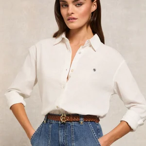 Relaxed Fit Linen Shirt