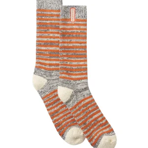 Attleborough Bamboo Mid Length Lightweight Stripe Socks