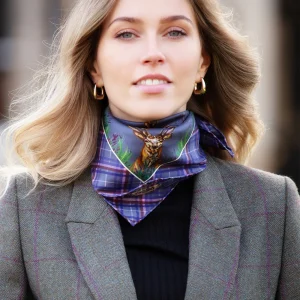 Caledonia Medium Silk Scarf