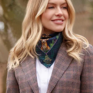 Caledonia Medium Silk Scarf