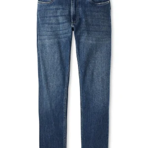 Vintage Washed 5 Pocket Denim Jeans