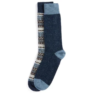 Fairisle Socks - 2 Pack
