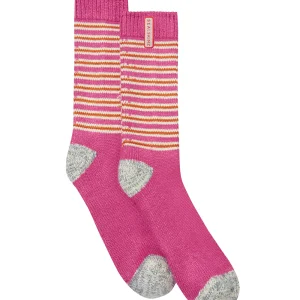 Oby Bamboo Mid Multi Stripe Socks