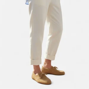 Loranziomode | Mocassins Femme Daim Élégance Classique