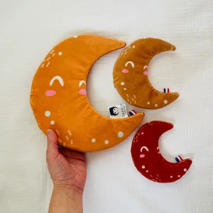Trio de doudous lune - baby astro ⭐