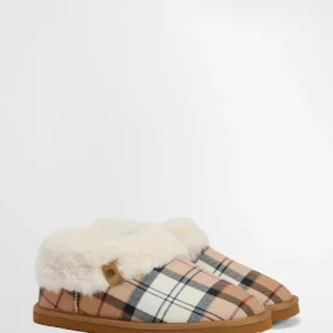 Eloise Tartan Bootie Slippers