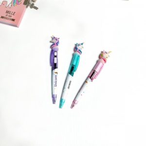 Stylo licorne lumineux