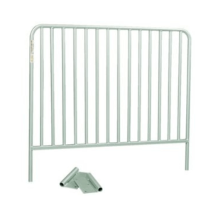 Grille barreaudé pour porte battante