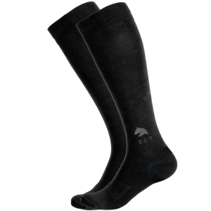 Chaussettes d&rsquo;équitation Noir ELT