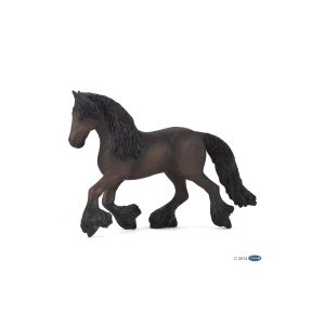 Figurine cheval frison