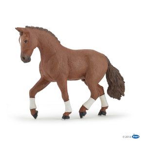 Figurine cheval Hanovrien alezan