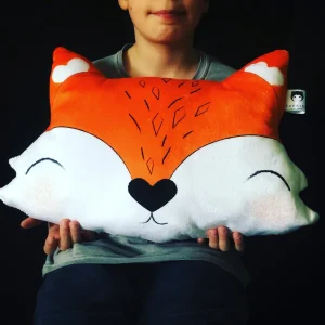 Coussin naissance renard