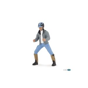 Figurine jeune cavalier