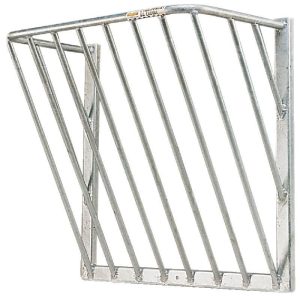 Râtelier galvanisé mural droit