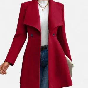 Loranziomode | Manteau Femme à Revers – Chic Classique