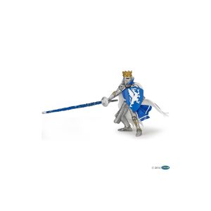 Figurine roi au dragon bleu