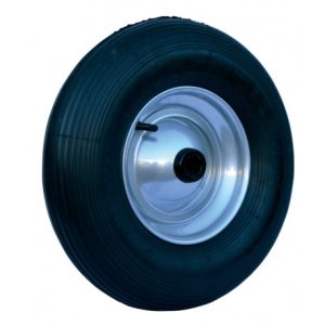 Roue de brouette avec jante métallique